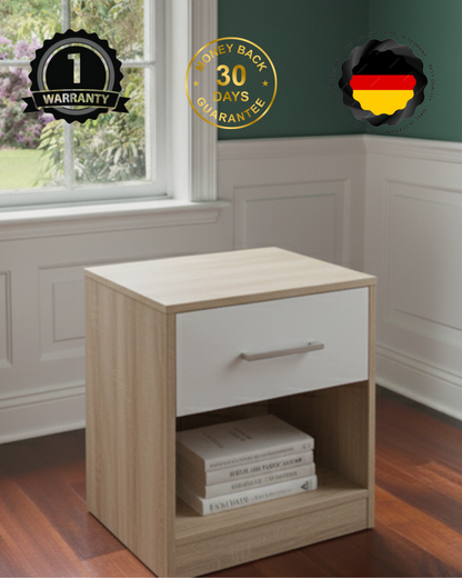 HausVersteck™ Nachttisch mit unterem Geheimfach