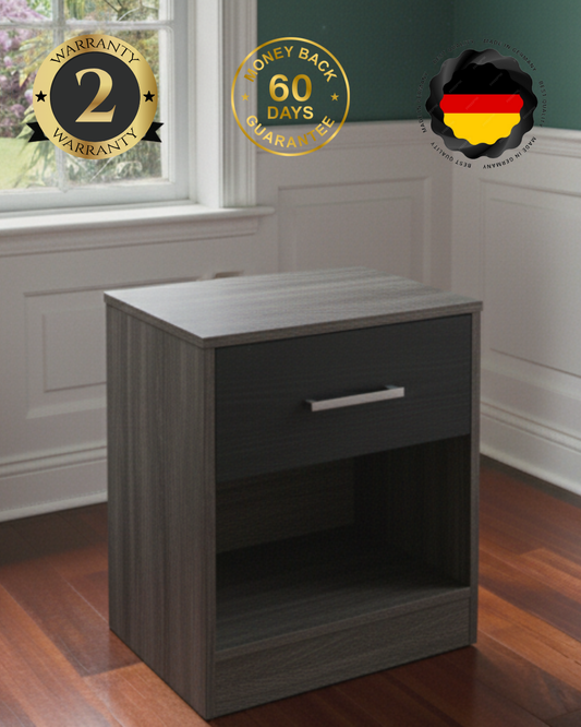 HausVersteck™ Nachttisch mit unterem Geheimfach