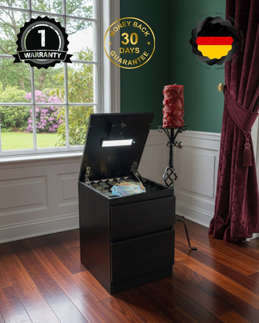 Table de chevet Hausversteck ™ avec compartiment secret