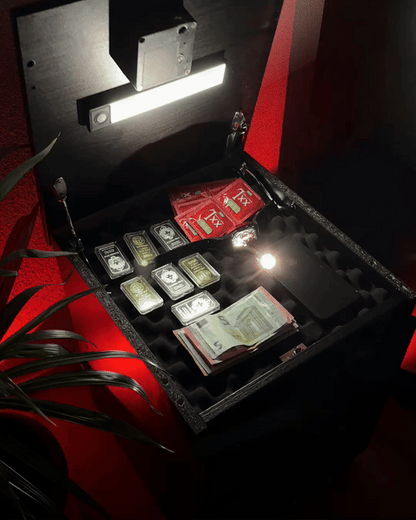 HausVersteck™ bedside table with secret compartment