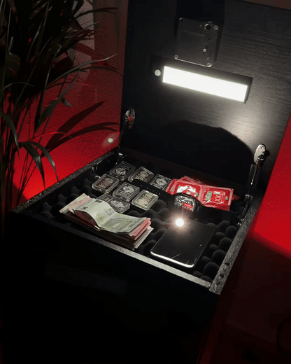 HausVersteck™ bedside table with secret compartment