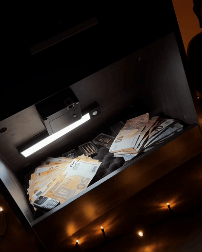 HausVersteck™ nachtkastje met geheim vak onderaan
